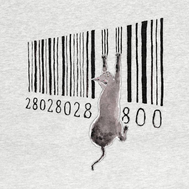 Barcode Cat by TOCOROCOMUGI